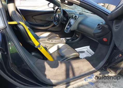 2019 Mclaren 570S из США, поврежденный, VIN SBM13FAA2KW006203